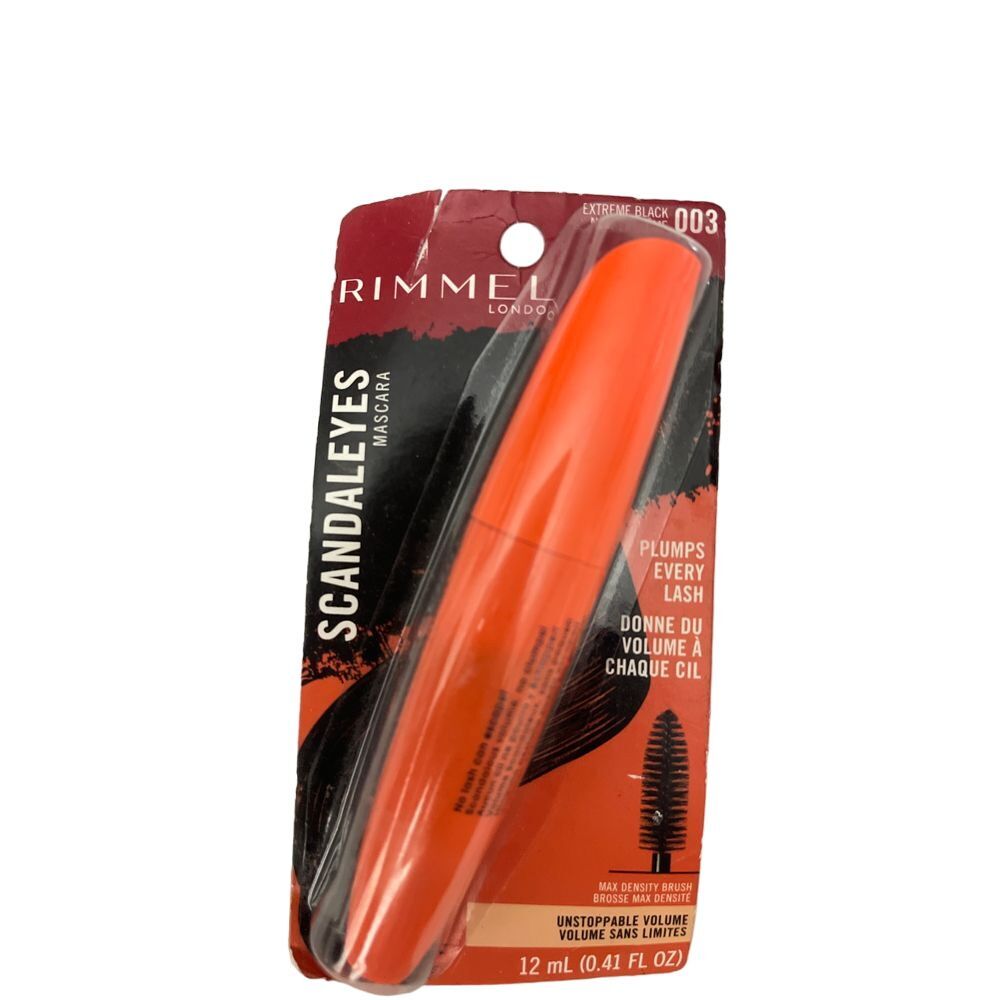 Rimmel ScandalEyes Mascara Extreme‎ Black 003 Volumizing Lash Plumper O-7